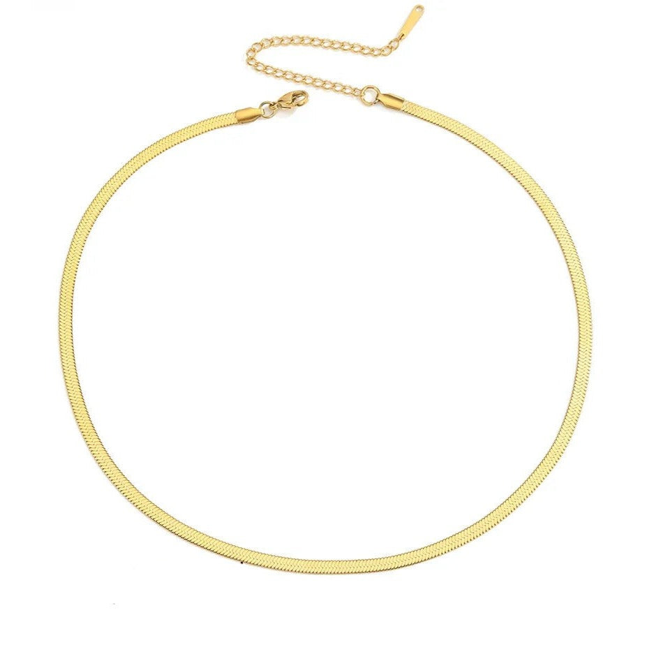 Colar de Malha Banhado a Ouro 18k