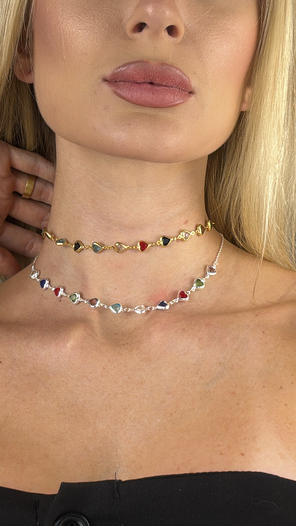 Choker & Pulseira Veneziana