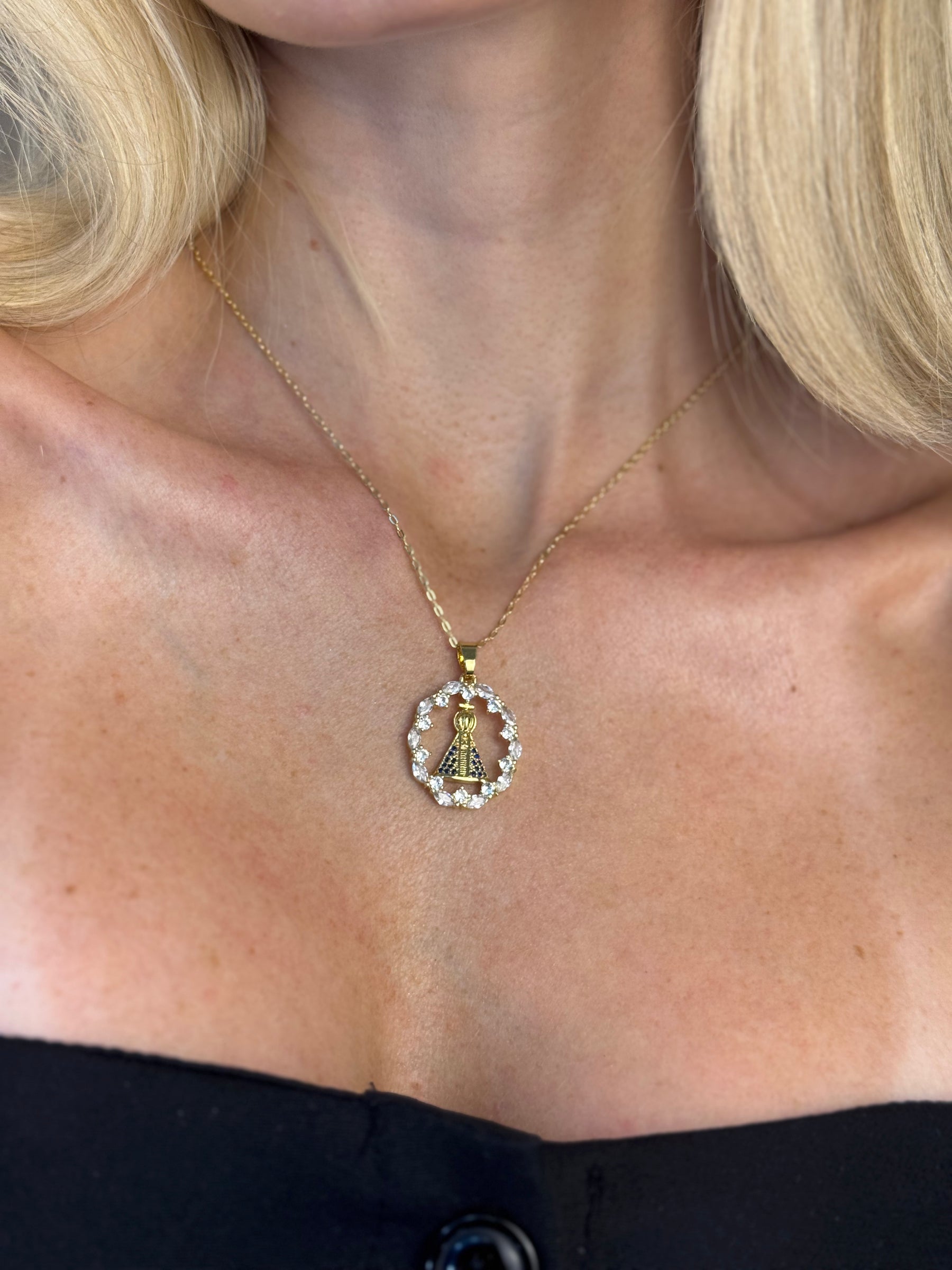 Colar Feminino Nossa Senhora Fé Eterna