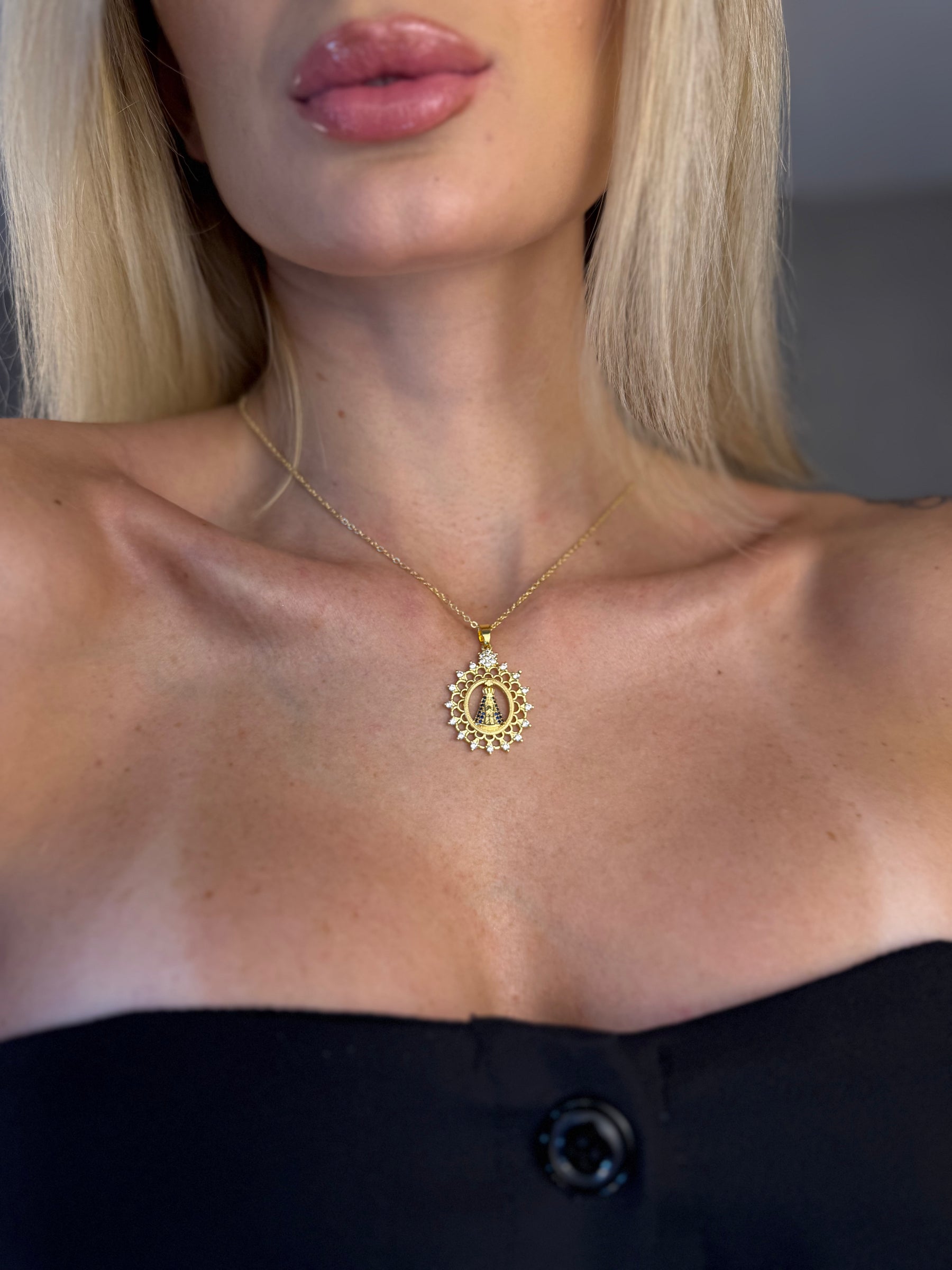 Colar Feminino Nossa Senhora Fé Eterna