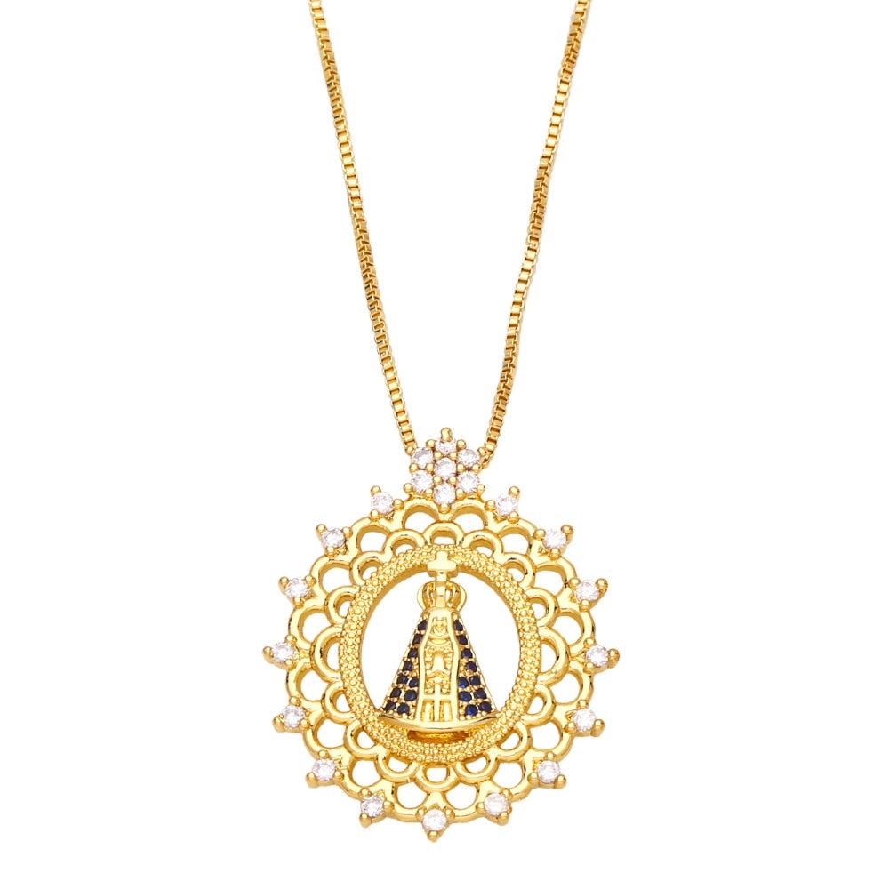 Colar Feminino Nossa Senhora Fé Eterna