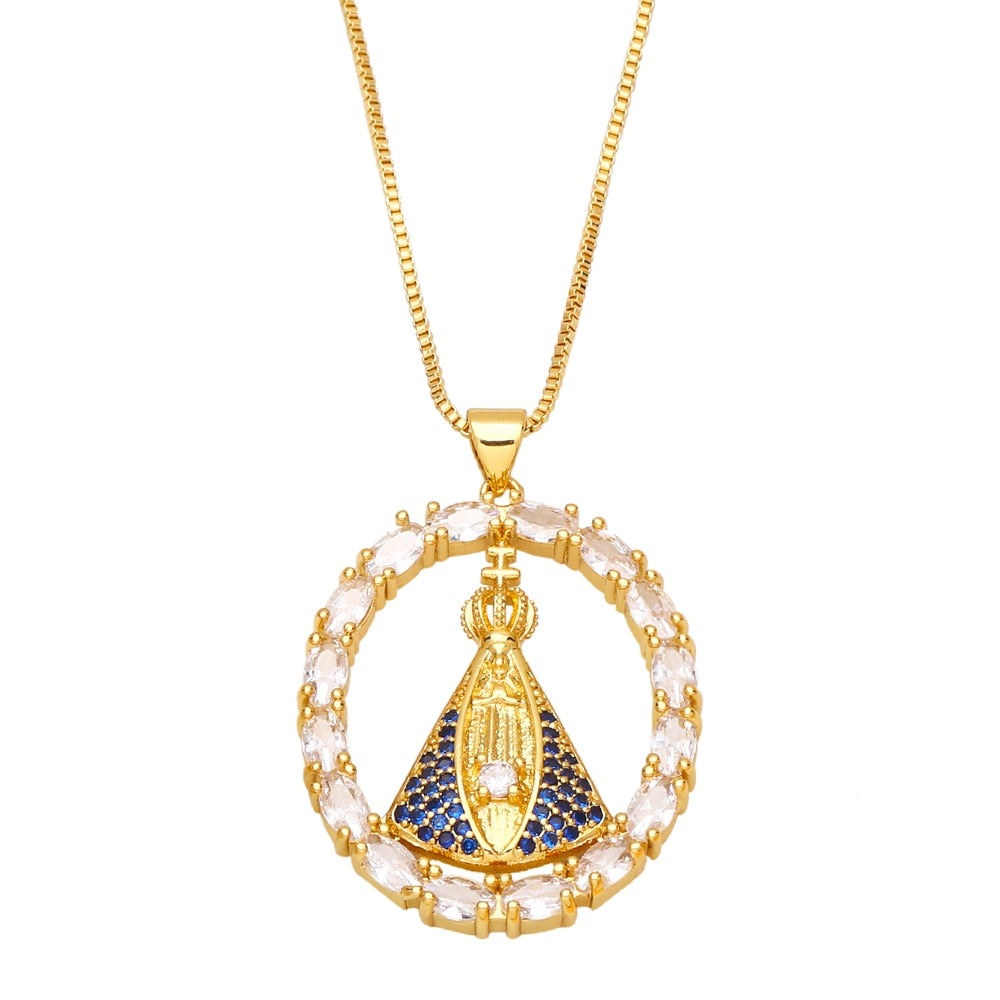 Colar Feminino Nossa Senhora Fé Eterna